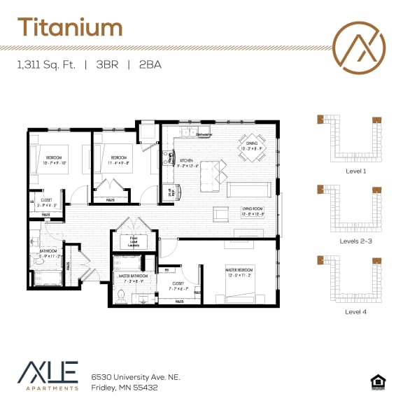 Axle Apartments Floor Plans